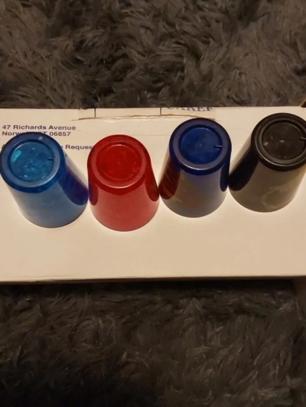 DC Comics Hero Shot Glass Set - Flash, Wonder Woman, Batman, Superman